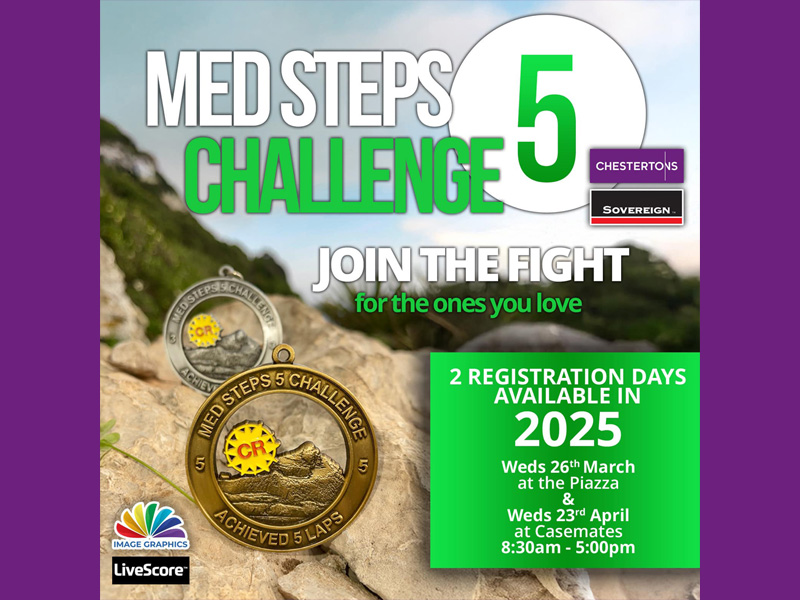 Chestertons announced as lead sponsor for the MedSteps5Challenge 2025 Image